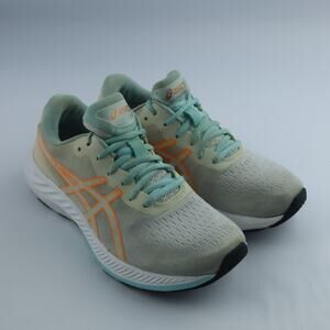 ASICS Women's GEL-EXCITE 9 Running Shoes WHITE/ORANGE POP - Size 6.5 (1012B182)